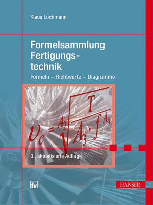 cover image of Formelsammlung Fertigungstechnik